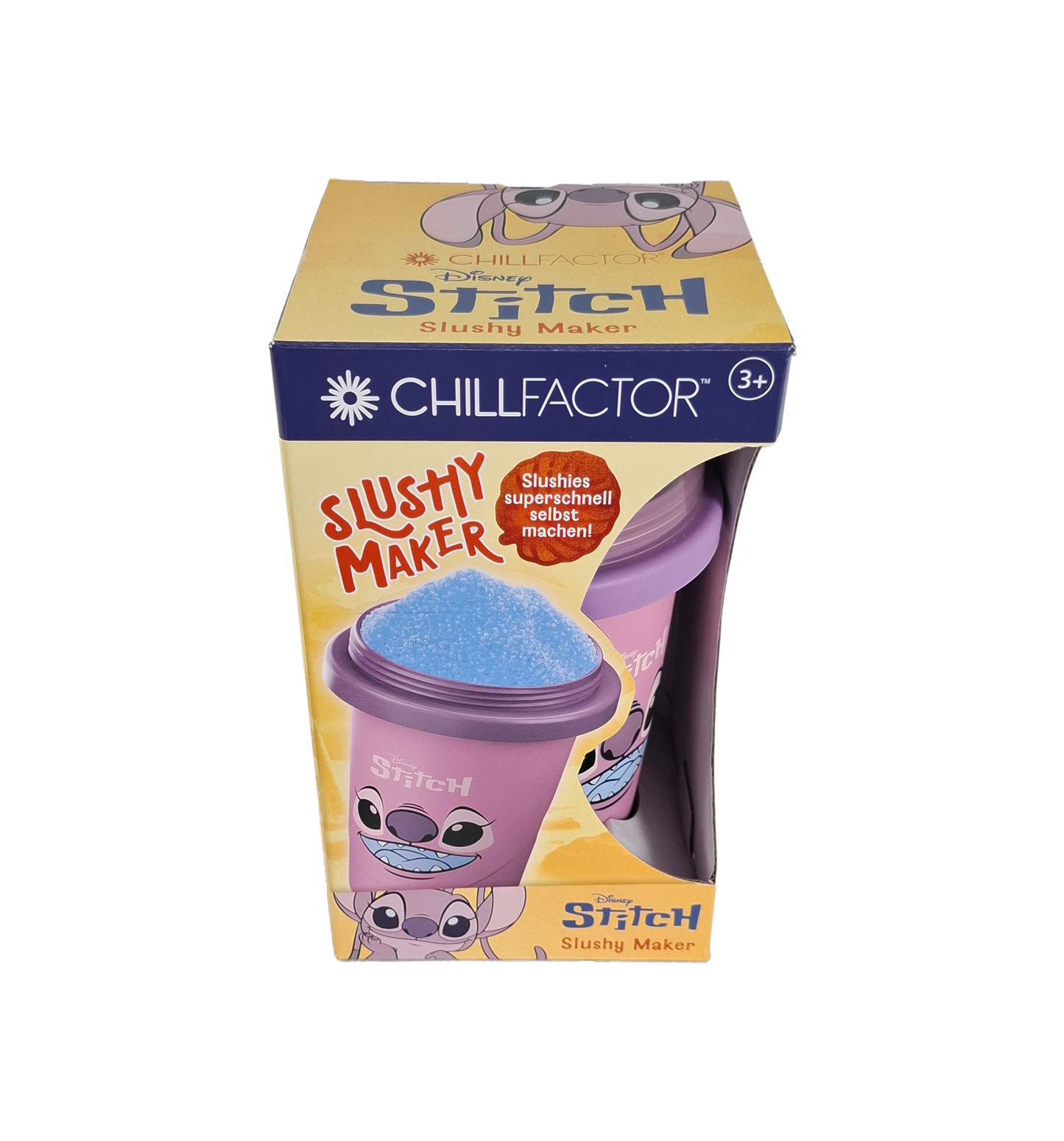 Magic Freez Slushy Maker Becher 370ml – Tragbarer Slush Eisbereiter mit 2-in-1 Strohhalm & Löffel